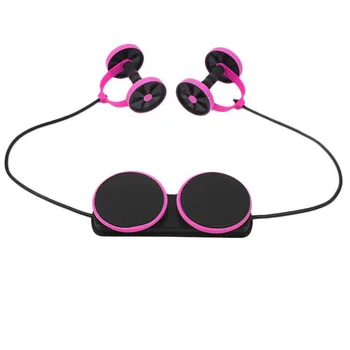 

Multi Exercise Fitness Pull Rope Training Equipment Waist Slimming Abdominal Double Wheels Roller with Elastic Bands Rope Belt 3
