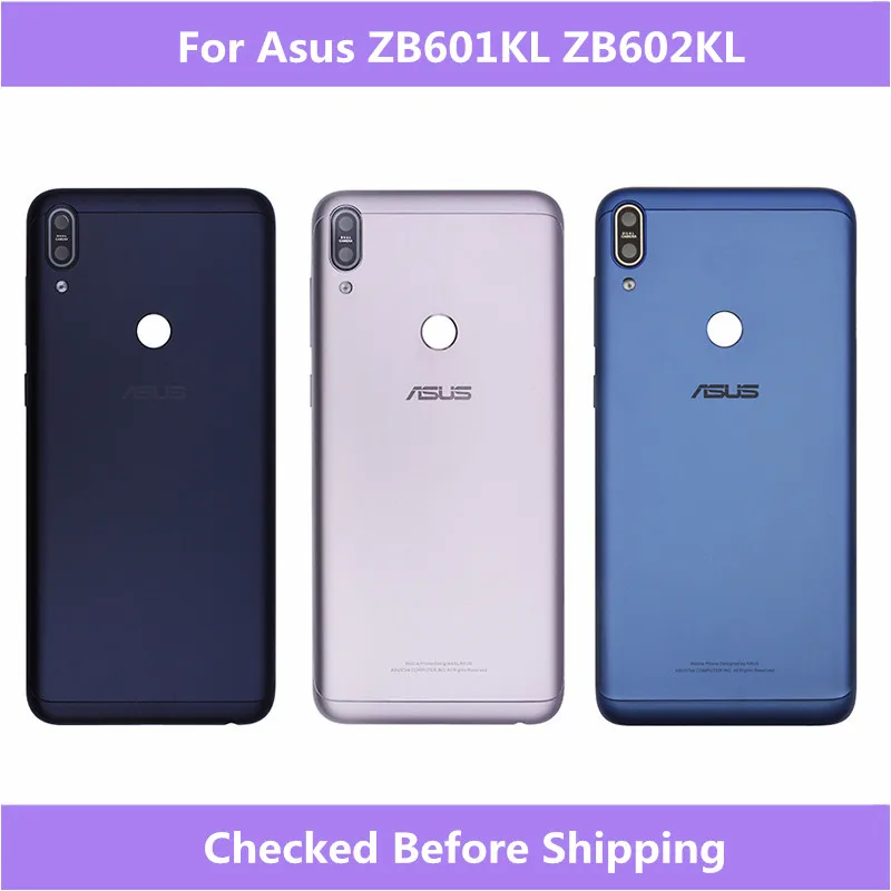 Asus ZB601KL ZB602KL Крышка корпуса батареи задняя крышка двери для ASUS Zenfone Max Pro M1 ZB601KL ZB602KL Корпус чехол
