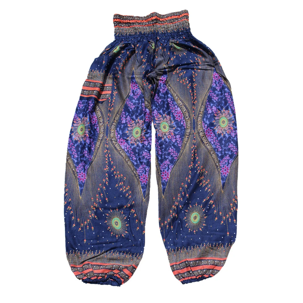 Big Peacock Eye navy harem pant BPEP003 (1)