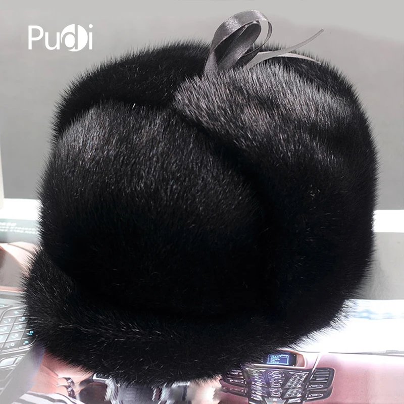 

Aorice 170761 men mink fur hat