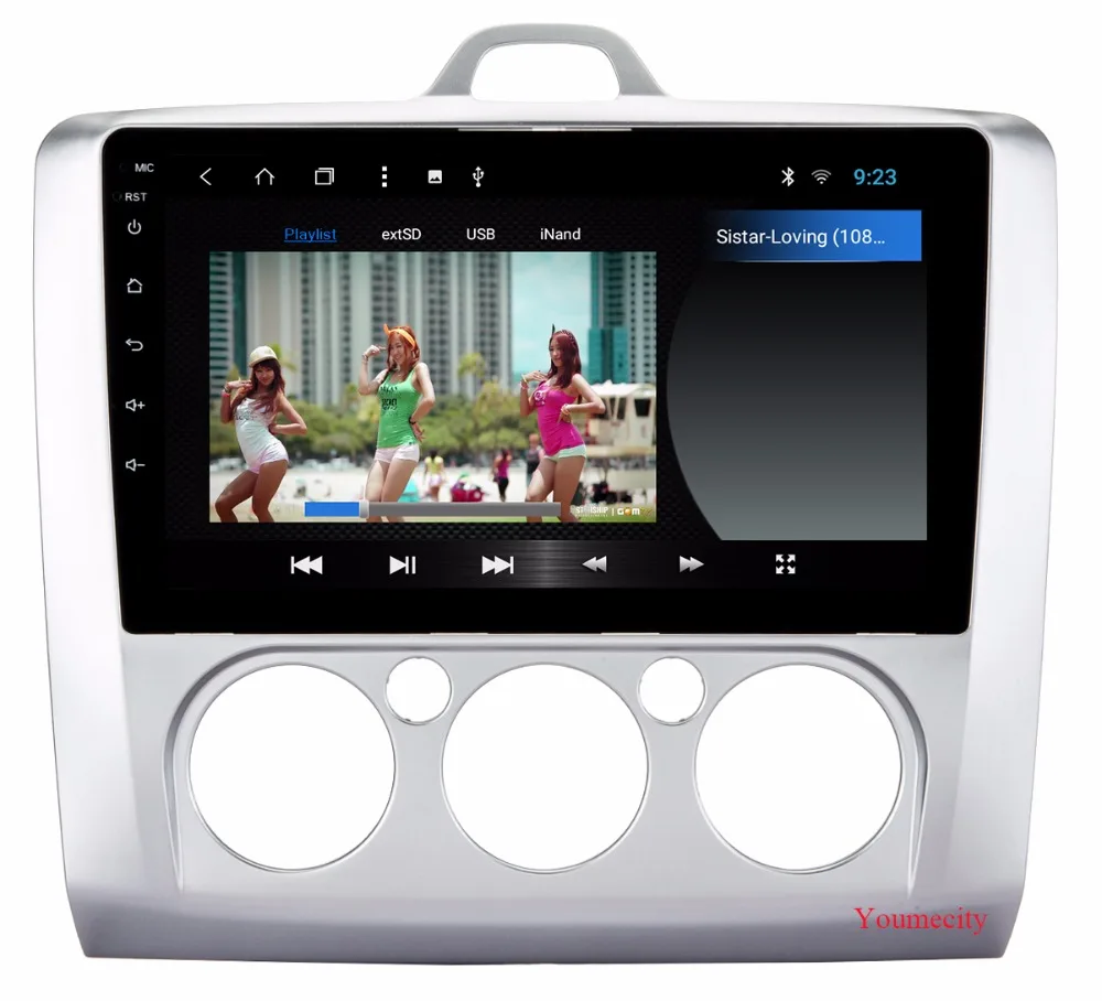 Excellent Android 9.0 Car dvd Player For Ford focus 2 3 2006 2007 2008 2009 2010 2011 IPS screen wifi+Radio 2GRAM Octa Core Video GPS 65
