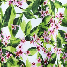 100 см* 145 см винтажный цветок стрейч хлопок ткань детское платье материал качество