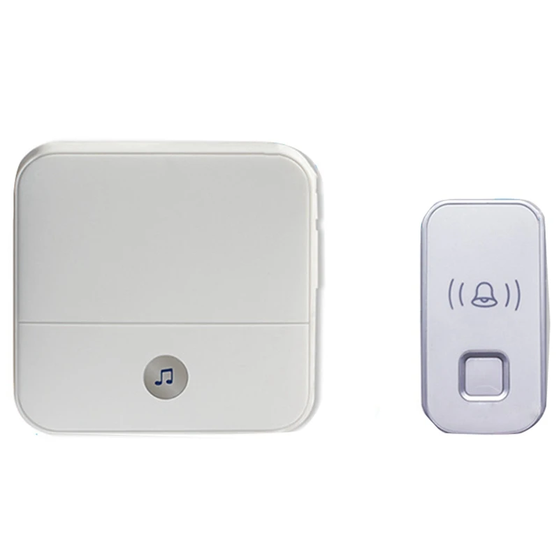 

Wireless Doorbell Waterproof Remote Intelligent Doorbell 52 Bell Sound Alarm One For One(Eu Plug)