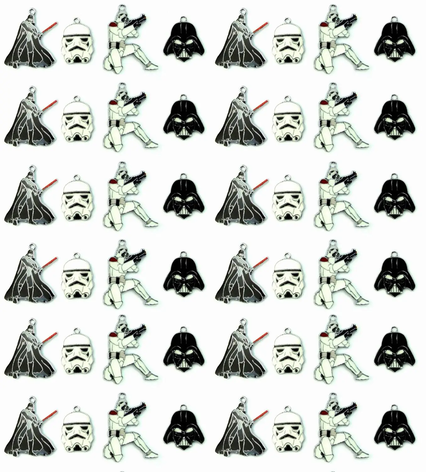 

Hot 20pcs Star Wars Cartoon Anim Charms Pendants Jewelry Making DIY Christmas Gifts Free Shipping