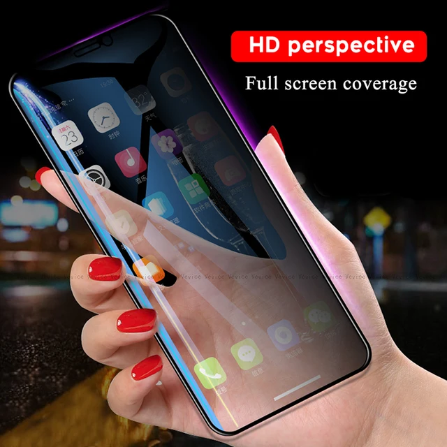 Film de protection anti-espion iPhone X / XS / XS / 7 / 8 – RHESHINE –  Verre Trempé - Bon Plan Mobile