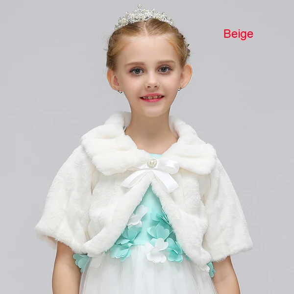 Berngi/Детские платья-пачки без рукавов для девочек; бальное платье; платье принцессы для выпускного вечера; платье подружки невесты на свадьбу; детское платье для первого причастия - Цвет: Only Beige Cape