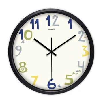 

Modern Metal Wall Clock Vintage Home Decor Klokken De Parede Para Cozinha Silent Wall Watches Clock Modern Design DDN304