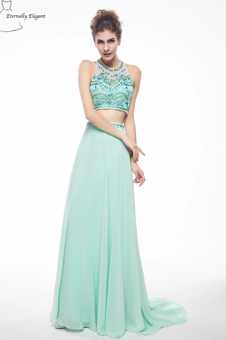 Hellgrün Tank A Line Halfter Kurz/Mini Länge Chiffon abendkleider Party Kleid Mit Bogen SH0031