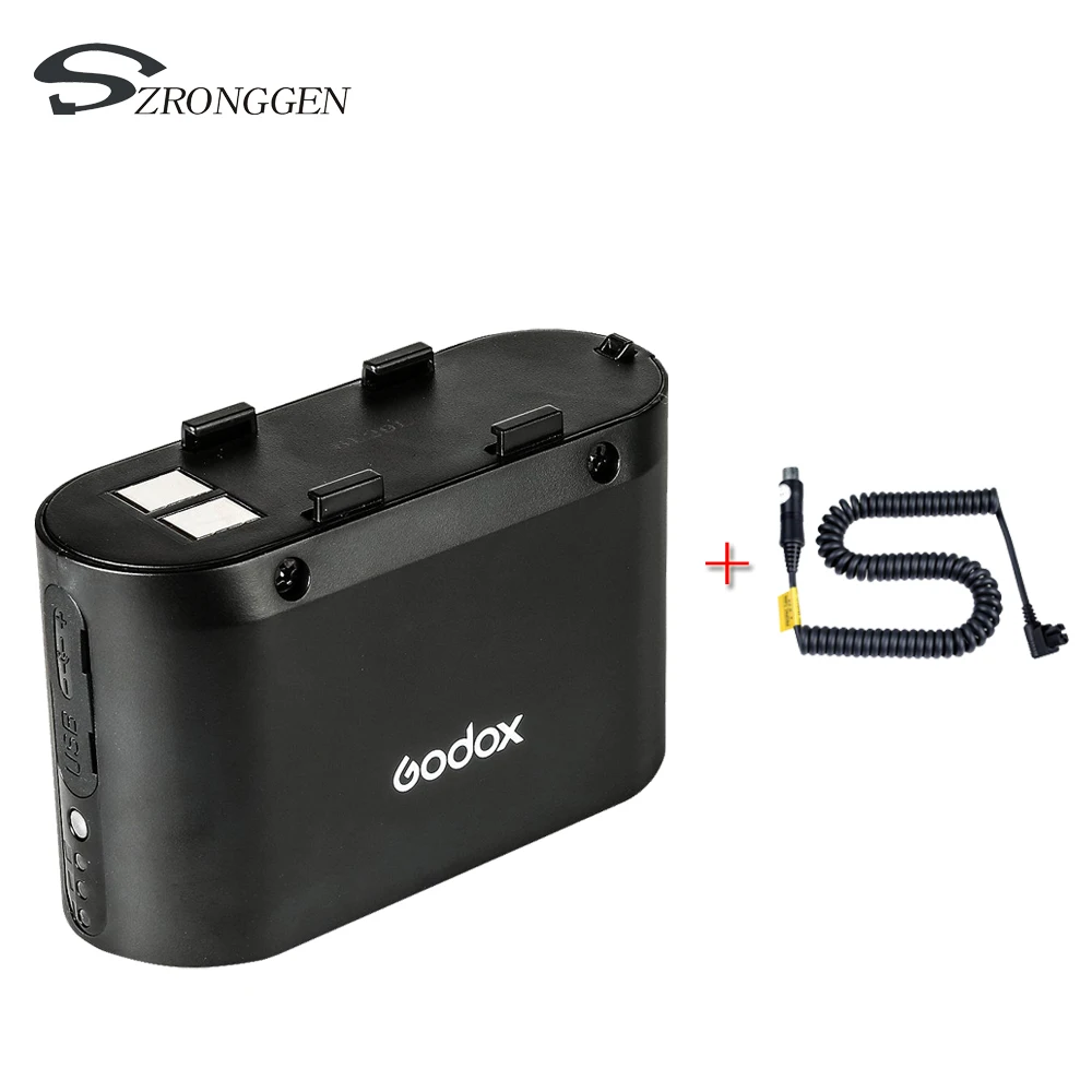 Godox bt5800 flash external power backup fast output battery pack for LED and USB Port for Power
