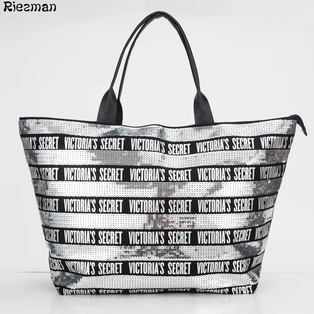 

2019 Luxury Brand Women Bag Bling Designer Large Capacity Casual Shoulder Handbag Canvas Leather FemaleTote Bolsos Drop Shipping
