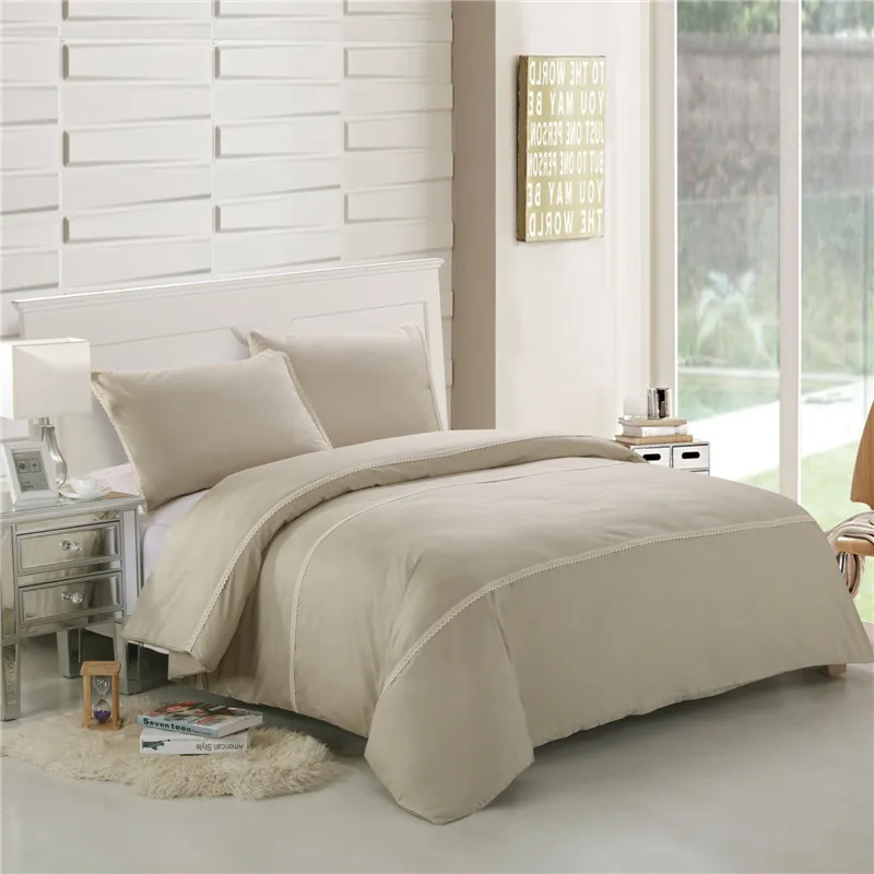 Duvet Cover only Queen,100% Washed Cotton Duvet Cover ,Ultra Soft and Easy Care,Simple Style Bedding Set (QUEEN BLUE)
