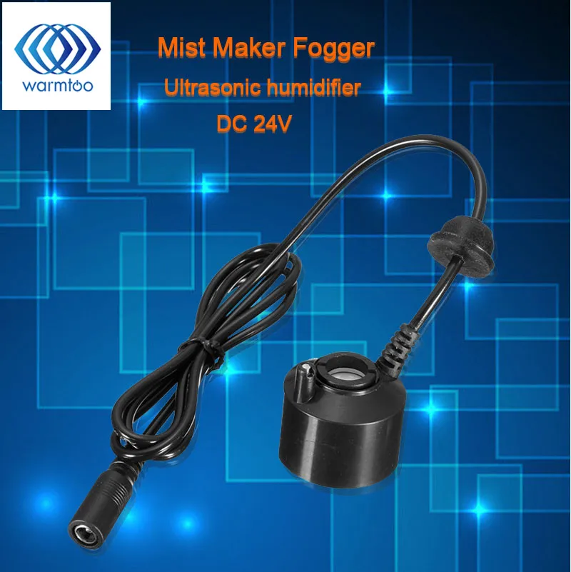 

High Quality DC 24V 36mm Super Ultrasonic Mist Maker Fogger Fog Water Fountain Pond Atomizer Humidifier Atomizer Spray Head