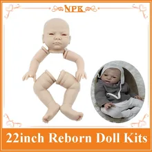 Набор для куклы Reborn Baby, изготовленный из высококачественного силикона, виниловый набор для куклы Reborn Alive, аксессуары для куклы Reborn, 22 дюйма