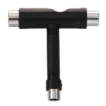 

Black T SKATEBOARD ROLLER SKATE HEAVY DUTY MULTI T TOOL NEW
