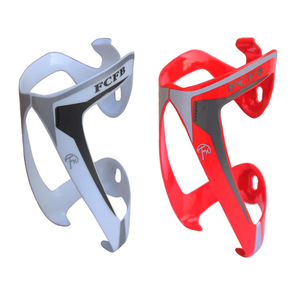 2017 FCFB paint red white bottle cagefull carbon water bottle cages