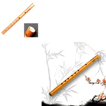 1 шт. ИРИН Китайская традиционная 6 отверстий бамбуковая флейта Вертикальная флейта кларнет студенческий музыкальный инструмент деревянный цвет Лидер продаж