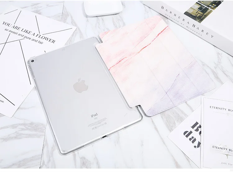 1 шт. Бесплатная доставка Ultra Slim Case для Apple Ipad air2 ipad6 протектор искусственная кожа
