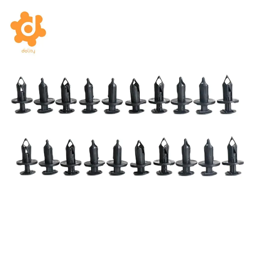 20Pcs Car Bumper Fastener Buckle Clamp 8mm Rivet Clips for Jeep Wrangler