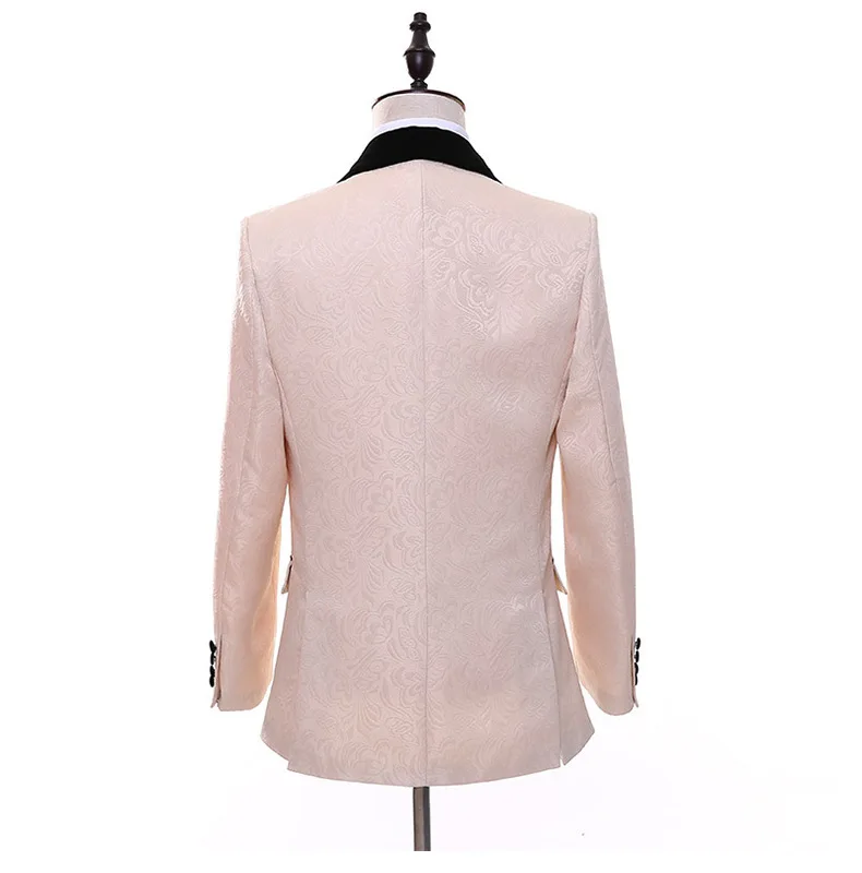 Костюм-Лидер продаж мужской костюм для мужчин в Корейском стиле для девочек; одежда из само-светильник для растений розовый пиджак для мужчин; повседневно-деловое платье инструмент