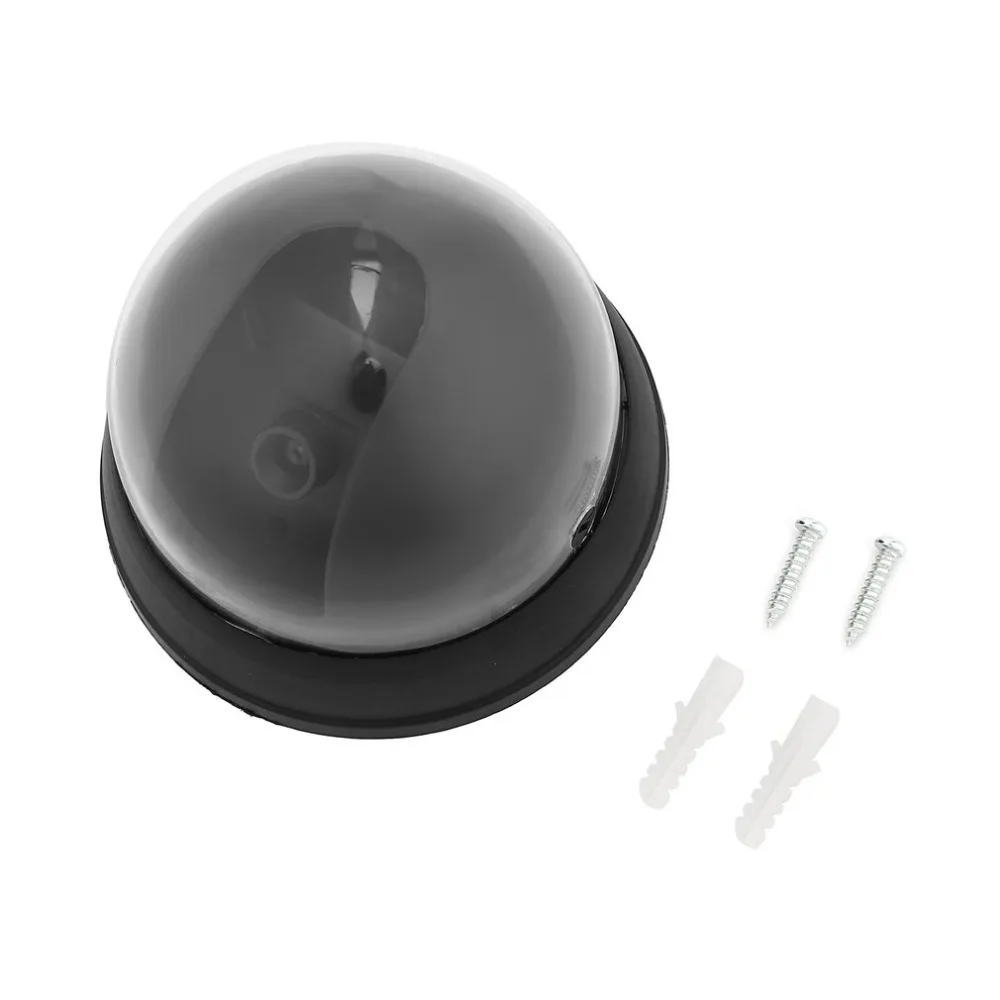 

Indoor Outdoor Fake Dummy Imitation Surveillance CCTV Security Dome Camera With LED Light Security Guard IR Led Dome Camera