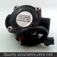 2 шт., водосберегающая насадка расходомер Холла потока Сенсор расходомер бассейна индикатор переключения счетчик для подогревателя воды датчик уровня топлива 1-60L/мин DN20 - изображение