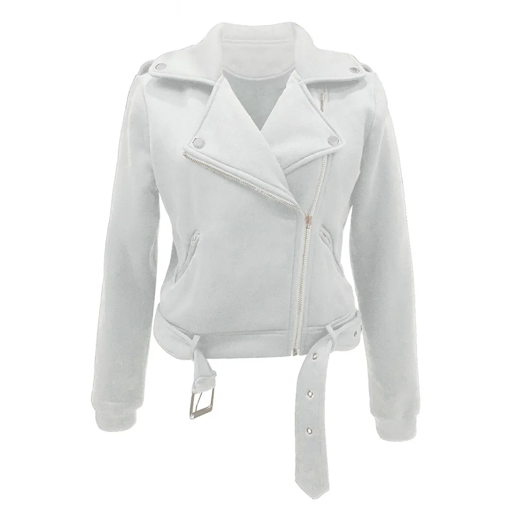 low cost  Tops Fashion Good Women Spring Long Sleeve Open Front Short Cardigan Suit Jacket Coat Free shipping