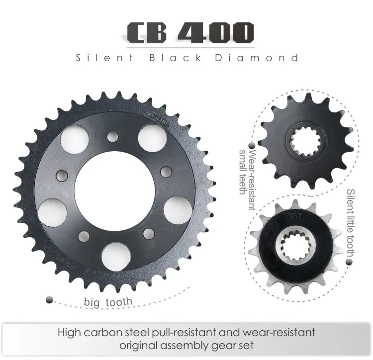 chain and sprocket-CB400-39T-525 (9)