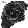 NAVIFORCE 9099 Mens Watches Top Brand Luxury Sport Quartz-Watch Leather Strap Clock Men Waterproof Wristwatch Relogio Masculino ► Photo 1/6