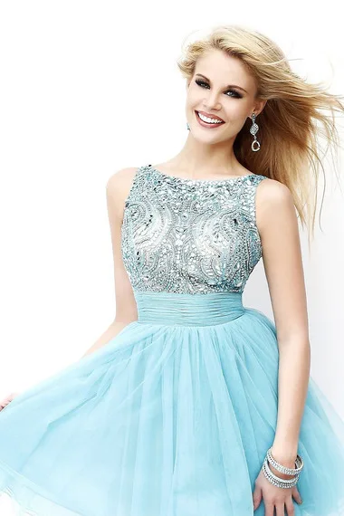 Short Homecoming Dresses Hot Sale Freeshipping Cap Sleeve New Arrival 2015 A Line Scoop Organza Dark Nave Party Dress | Свадьбы и