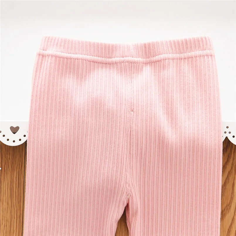 2019 new Newborn Baby Girl Stripe Skinny Rabbit Pants Cartoon Knit Stretchy Warm Leggings  (11)
