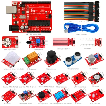 

KEYES Electronic Building Block Sensor Starter Learning Kit For Arduino UNO R3
