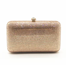 Роскошный Полный алмаз XIYUANEvening клатчи Сумки Женская вечерняя сумка для ужина высокое качество кристаллы клатч женские вечерние сумки