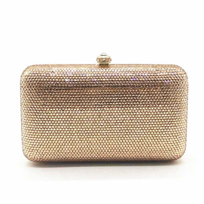 

Luxury Full Diamond XIYUANEvening Clutches Bags Ladies Evening Dinner Bag Top Quality Crystals Clutch Women's Evening Party Bags