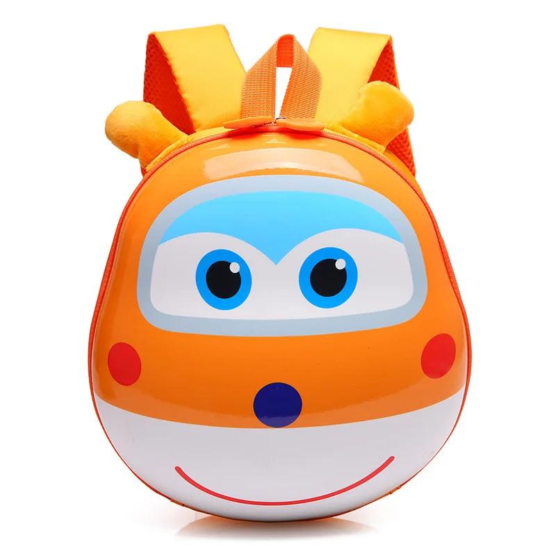  [New] New 3D Kids Cartoon School Bag plush Children Super Wings plush Schoolbag For Boys And Girls  - 32865857938