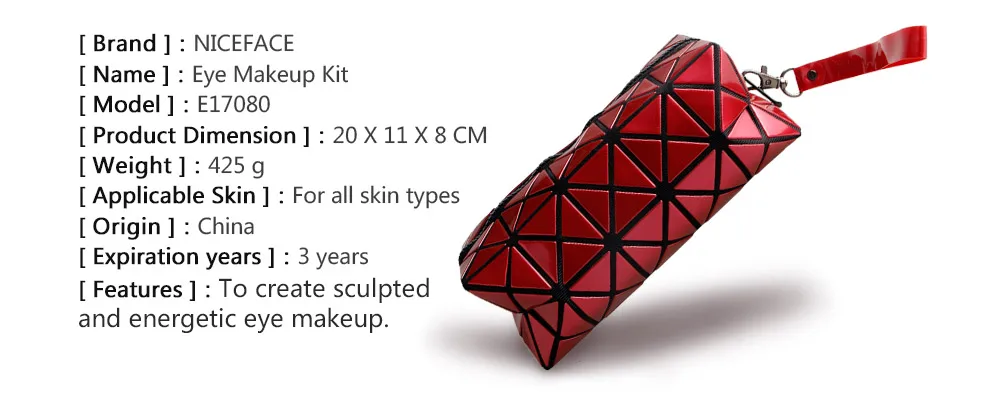 13Pcs Makeup Set 10 Colors Warm Nude Colors Eyeshadow Black Mascara Eyeliner with Eye Shadow Brush Kit (3)