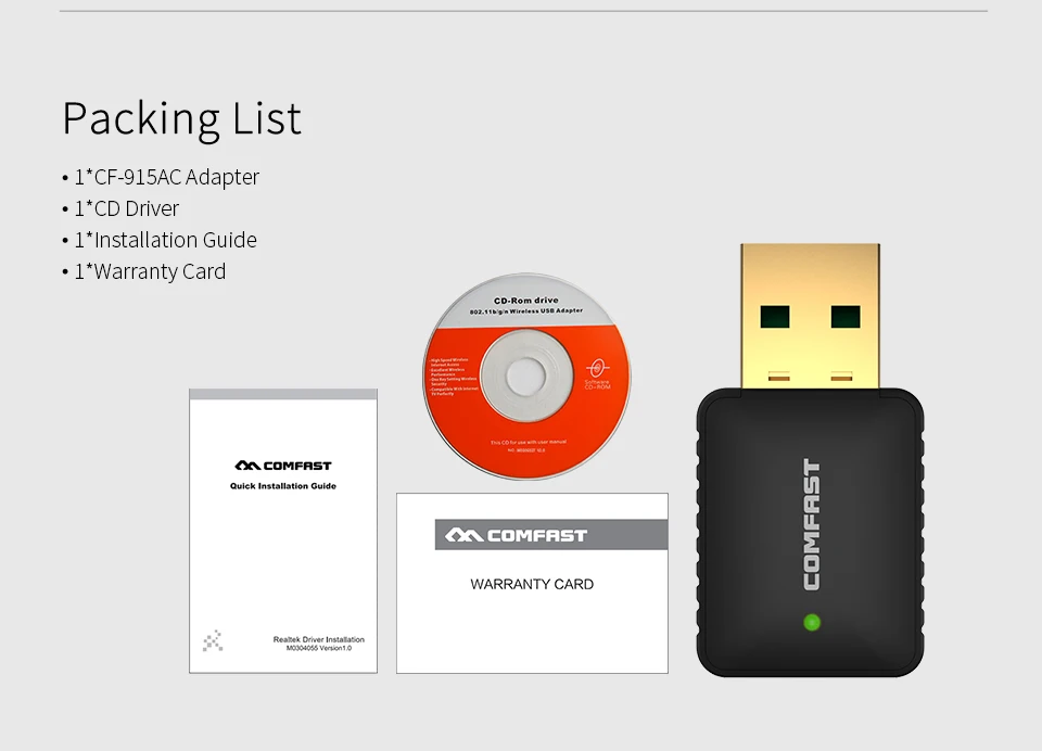 COMFAST AC 600 Мбит/с Wifi адаптер Антенна Usb 5 ГГц карта 2 4 ПК сетевой Windows XP 7 8 10 Mac OS