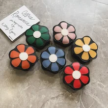 L'OMBRE детские сумки монеты кошельки в форме цветка маленькие кошельки из искусственной кожи сумки на плечо ключи-карты маленькие вещи