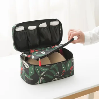 

112417 newhotstacy lady floral printing cosmetic bag female storage bag