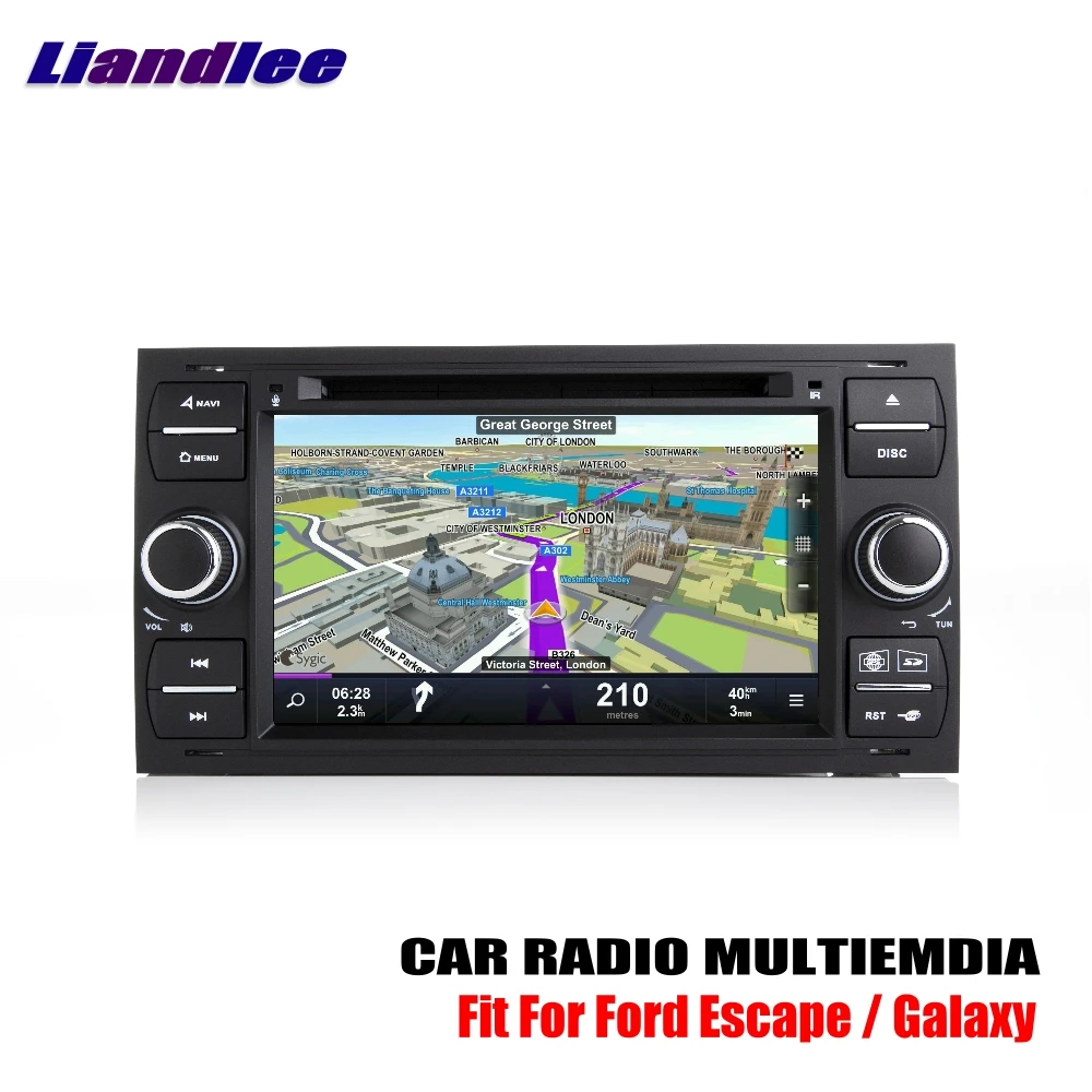 Best Liandlee For Ford Escape / Galaxy 2002~2009 Android Car Radio CD DVD Player GPS Navi Navigation Maps Camera OBD TV Screen BT 1