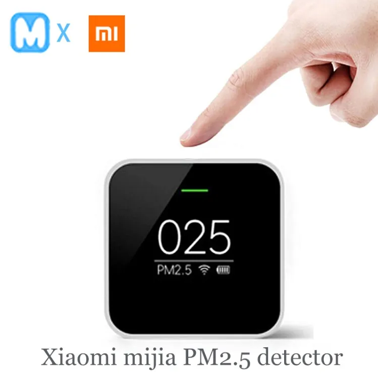 

Xiaomi mijia PM2.5 detector - White Color | High precision laser sensor/ OLED screen / intelligent linkage / lightweight compact