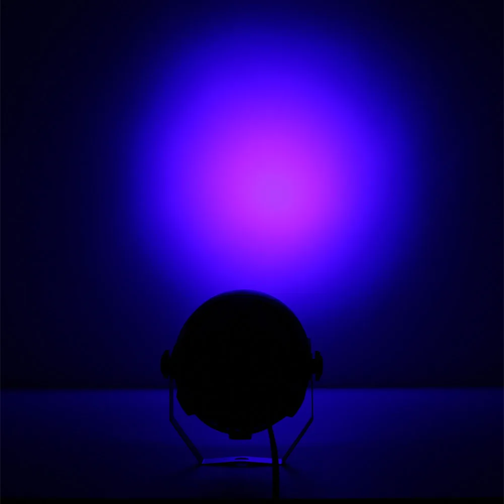 12 LEDs RGBW Color Mixing Par Lamp 8CH Voice Activated Stage Light