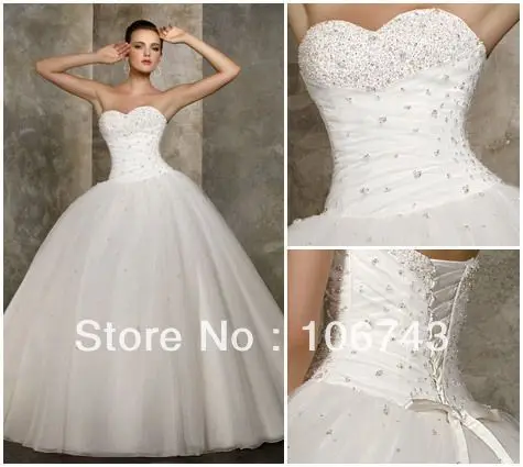 

free shipping 2013 new design hot sale ball gown Stock Bridal gown wedding bolero organza casual wedding dresses 2014 plus size