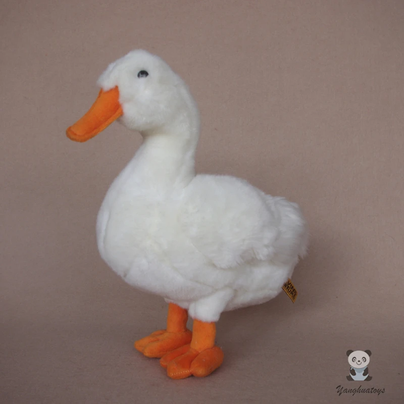 white duck plush