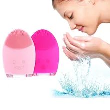 Skin Care Cleanser Mini Electric Facial Cleaning Massage Brush Washing Machine Waterproof Silicone Facial Cleansing Devices waterproof wet dry use electric women facial cleansing brush washing women shaver for smooth skin face cleaner brush cleanser