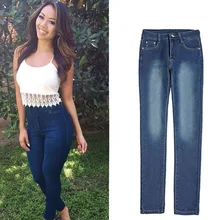 2019 Fashion Slim Jeans for Women Skinny High Waist Jeans Woman Blue Denim Pencil Pants Stretch Waist Women Jeans 2019 Fashion Slim Jeans for Women Skinny High Waist Jeans Woman Blue Denim Pencil Pants Stretch Waist Women Jeans