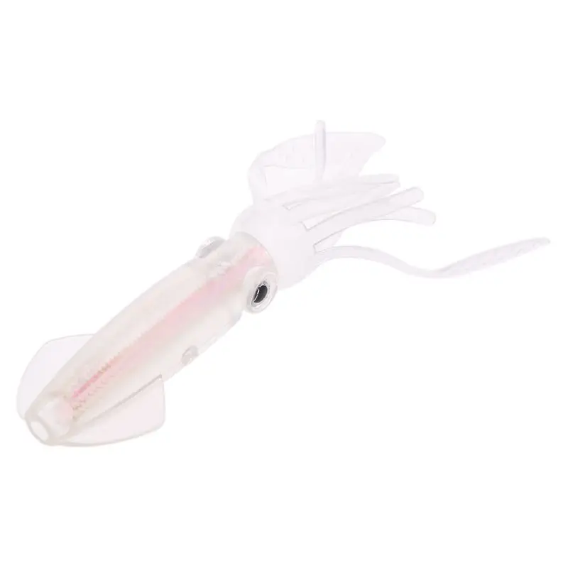 

Fishing Bait Soft Lure Night Luminous Colorful 10cm8g Baits Lifelike Artificial Squid Octopus Simulation Glow Trolling Sea Fishi