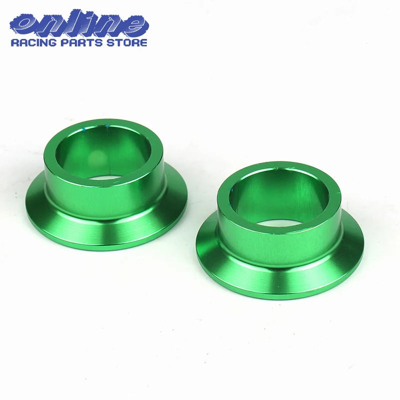 CNC Billet Rear Wheel Hub Spacer For KX125 KX250 03-08 KXF250 04-14 KXF450 KLX450R Motocross Enduro