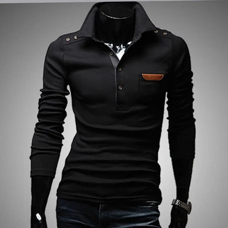 2016 New men polo ralphmen sweater slim fit polo shirt men