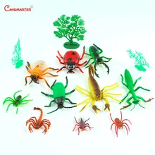 Игрушки Монтессори, детские игрушки, набор насекомых, морских животных, безопасная пластиковая модель для детей 3-6 лет, образовательная игрушка-игра для дома