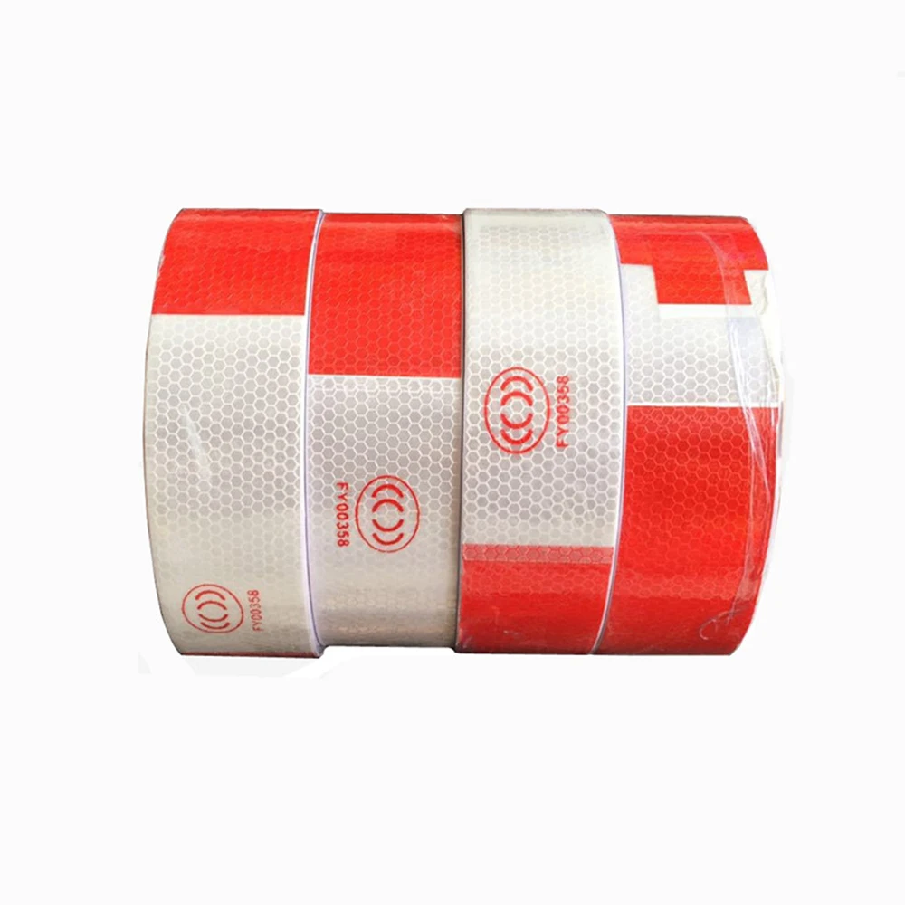 5x4570cm/Roll Car Reflective Tape Stickers Auto Truck Pickup Safety Reflective Material Film Warning Tape Car Styling Decoration